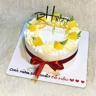 Hình ảnh bánh kem xoài mẫu 4 - size 16 cm