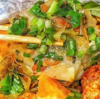 Hình ảnh Trộn Da heo + Mỡ hành 