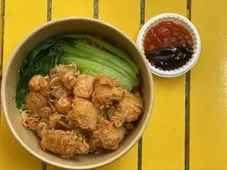 Hình ảnh Mì trộn gà viên