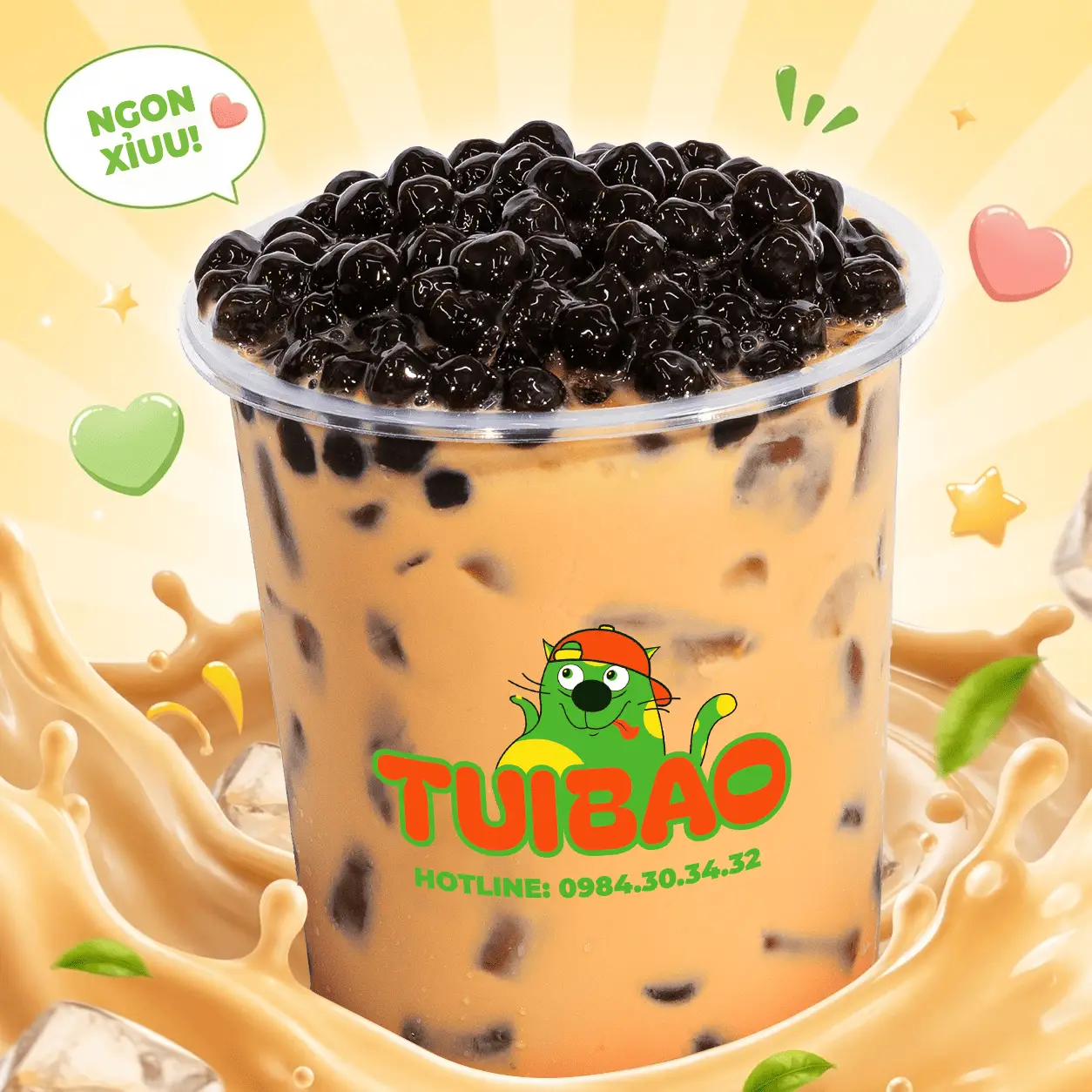 Hình ảnh Trà sữa trân châu đen