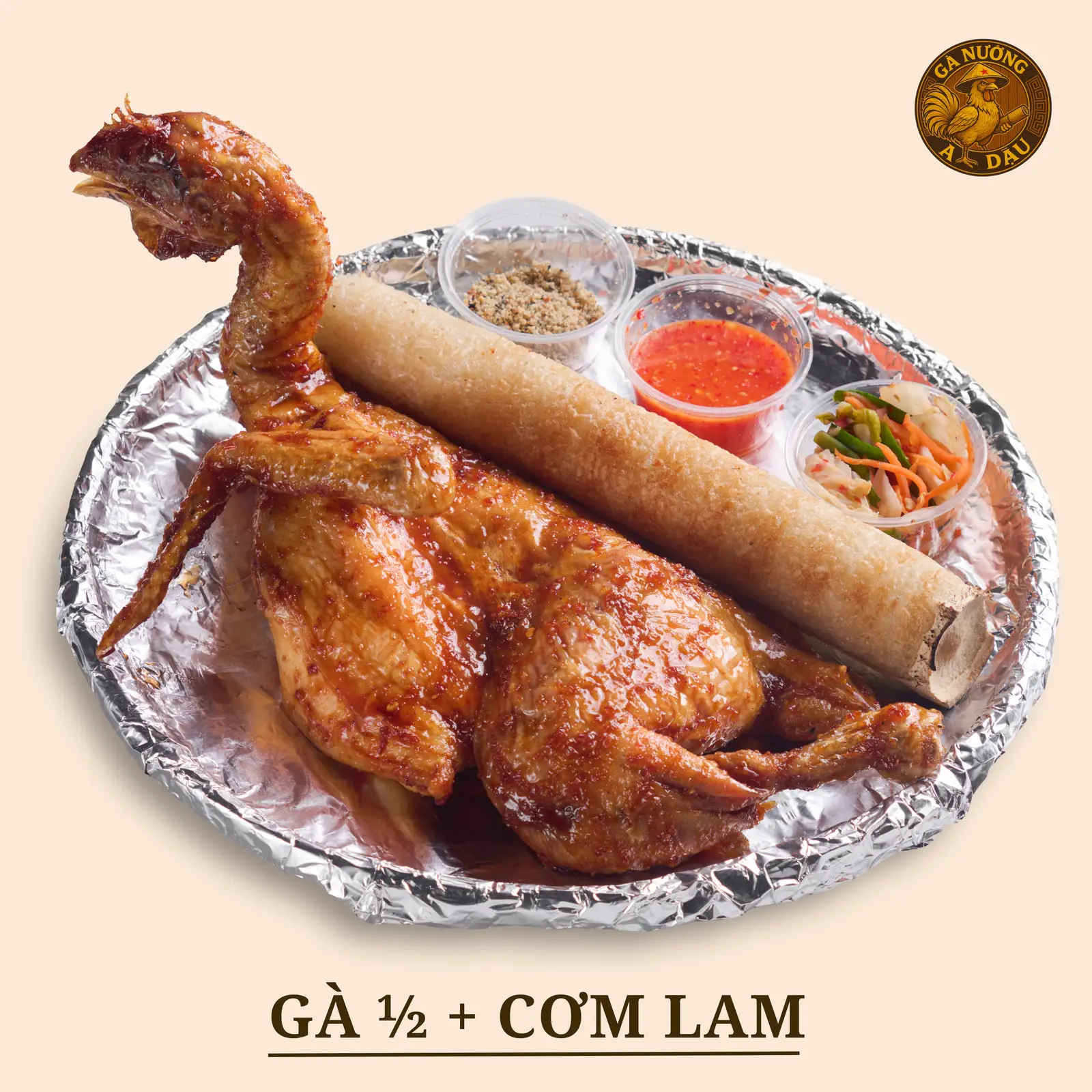 Hình ảnh GÀ 1/2 + 1 CƠM LAM