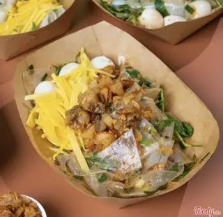 Hình ảnh BÁNH TRÁNG HÀNH PHI-SATE HÀNH PHI