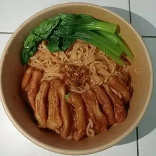 Hình ảnh Mì trộn chả cá 