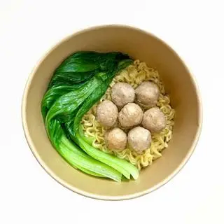 Hình ảnh Mì trộn bò viên (7 viên)