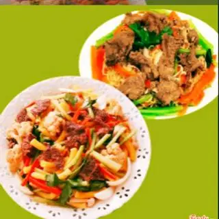 Hình ảnh Combo Nui xào bò + Nui xào trứng