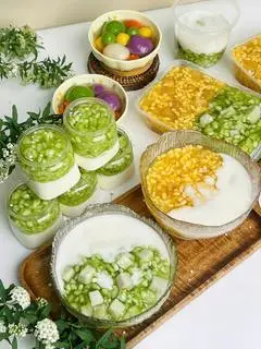 Hình ảnh Chè bưởi cốm non