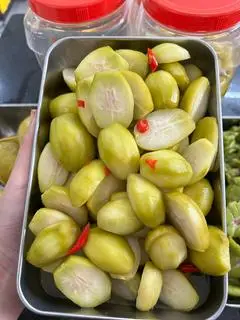 Hình ảnh cóc ngâm chua  ngọt 500g