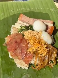 Hình ảnh Xôi mặn lá chuối