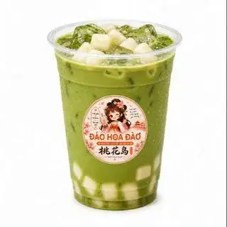 Hình ảnh 抹茶麻薯奶茶/Trà sữa matcha mochi