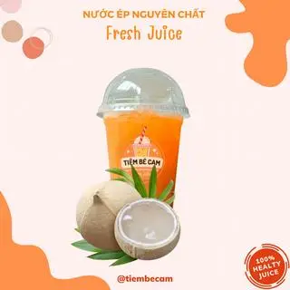 Hình ảnh Dừa Xiêm trọc ướp lạnh không đá 