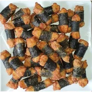 Hình ảnh gà cuộn rong biển 5c