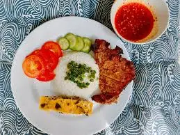 Hình ảnh Cơm sườn chả