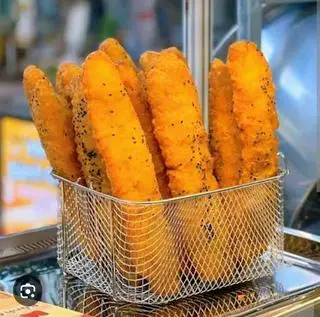 Hình ảnh chuối chiên phô mai