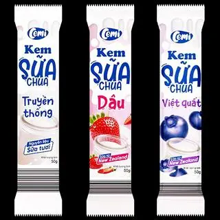 Hình ảnh Kem sữa chua dâu - 1 cái