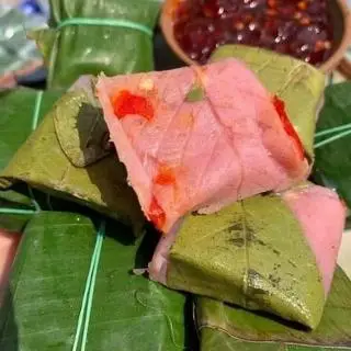 Hình ảnh nem chua lá ổi bình định