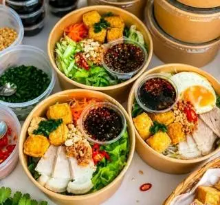 Hình ảnh Bún nước tương đậu hũ