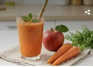 Hình ảnh Nước ép táo cà rốt