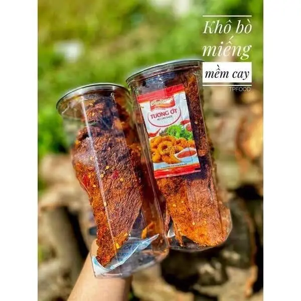 Hình ảnh Khô bò Miếng Mềm 300gr 