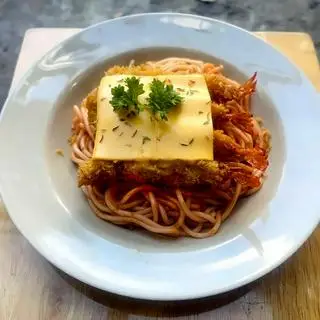 Hình ảnh Mì ý tôm xù phô mai