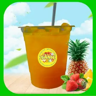 Hình ảnh Nước Ép Thơm - Dâu