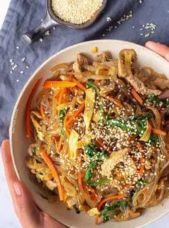 Hình ảnh Miến trộn kiểu Hàn