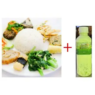 Hình ảnh COMBO 18 CƠM THẬP CẨM ( LỚN ) + TRÀ SỮA MATCHA