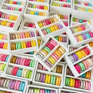 Hình ảnh Set 10 Bánh Macaron Bigsize 