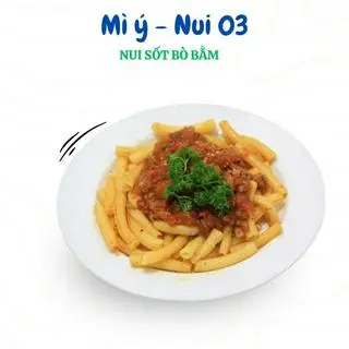 Hình ảnh Nui xốt bò bằm