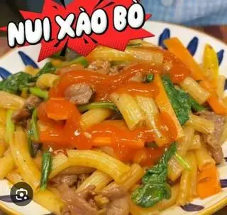 Hình ảnh Nui xào bò