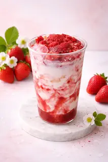 Hình ảnh Sữa Dâu Sấy Thăng Hoa