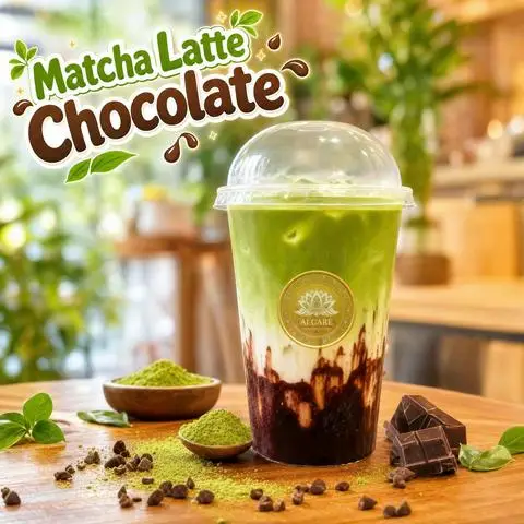 Hình ảnh Matcha latte chocolate