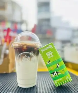 Hình ảnh Cafe sữa dừa sương sáo