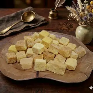 Hình ảnh (Gói 40g) Bánh FLAN sấy giòn (món mới)