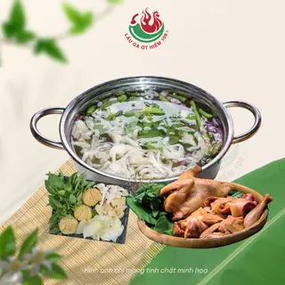 Hình ảnh Lẩu Gà Lá É - Gà Tre (Gà tươi) - Lẩu lớn