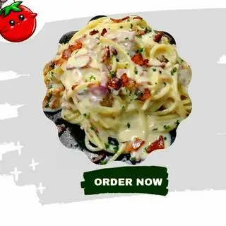 Hình ảnh Mì dăm bông sốt kem phô mai