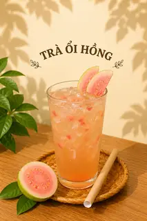 Hình ảnh Trà ổi hồng