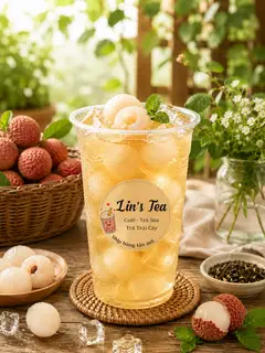 Hình ảnh Trà vải ly 700ml