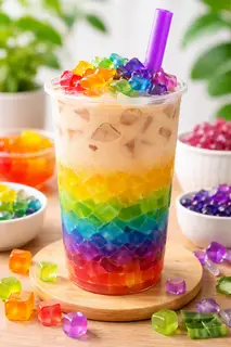 Hình ảnh Trà Sữa Thạch Trái cây