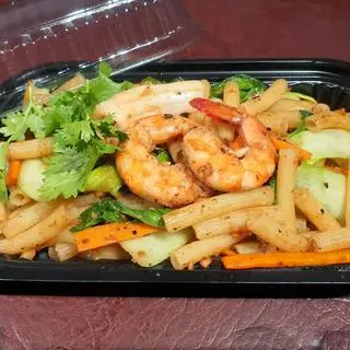 Hình ảnh Nui xào hải sản