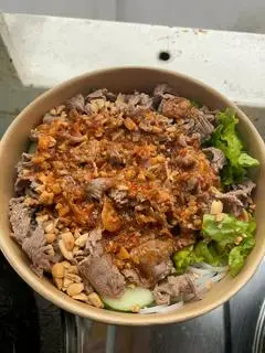 Hình ảnh Bún Trộn Bò