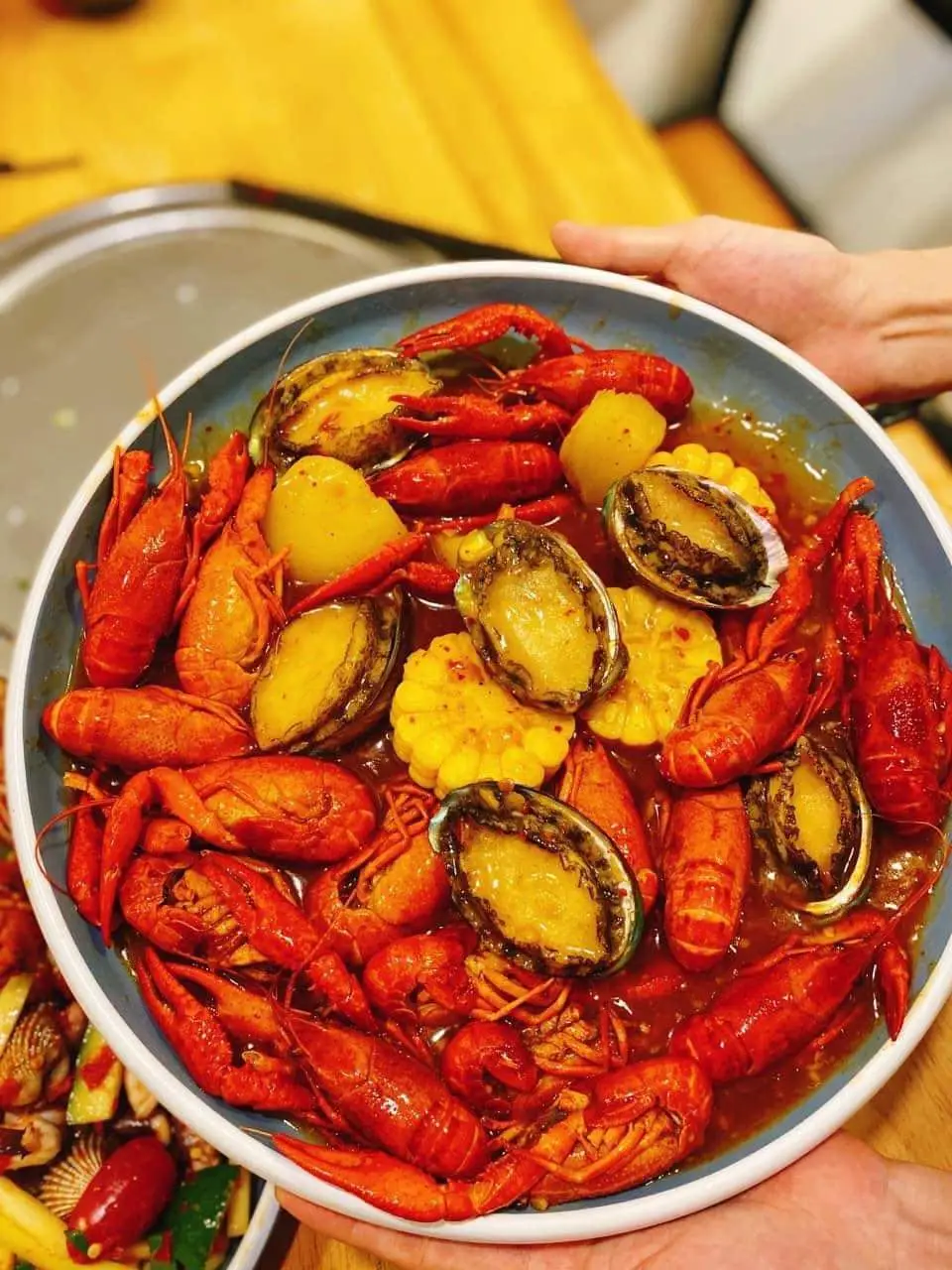 Hình ảnh Combo Crawfish + Bào ngư 