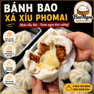 Hình ảnh Bánh Bao Xá Xíu Phomai