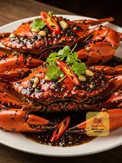 Hình ảnh 2 CUA THỊT SIZE LỚN SỐT TIÊU ĐEN