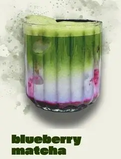 Hình ảnh Blueberry Matcha - Matcha Việt Quất