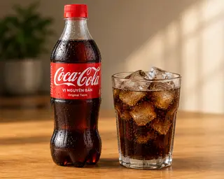 Hình ảnh 1 coca Kèm đá