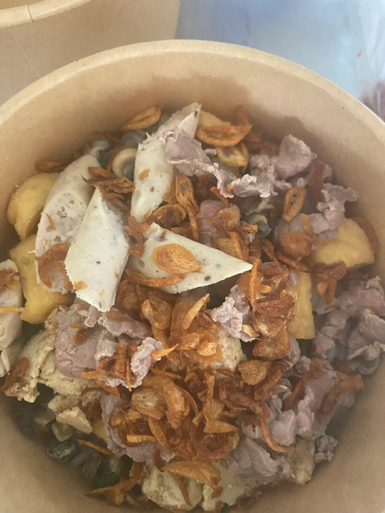 Hình ảnh bún ốc ,bò , đậu 