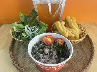 Hình ảnh Bún ốc nhỏ + bò 