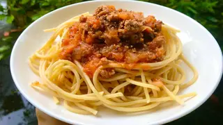 Hình ảnh Mỳ Ý sốt thịt bò