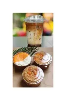 Hình ảnh BÔNG LAN TRỨNG MUỐI LỚN+CAFE SỮA