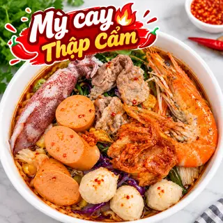 Hình ảnh Mỳ Cay Thập Cẩm Tặng Trà Tắc